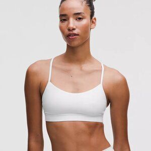 Lululemon Flow Y Bra - White Size 4